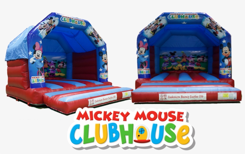 Clubhouse Mickey Bouncy Castle - Mickey Mouse Clubhouse, transparent png #3881740