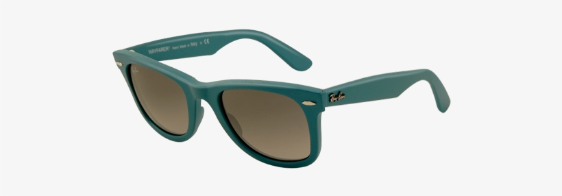 Ray Ban Rb2140 Original Wayfarer Matte Turquoise Sunglasses - Michael Kors, transparent png #3881904