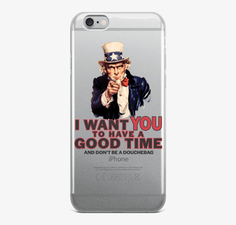 Uncle Sam Good Times Iphone Case - Uncle Sam, transparent png #3881905