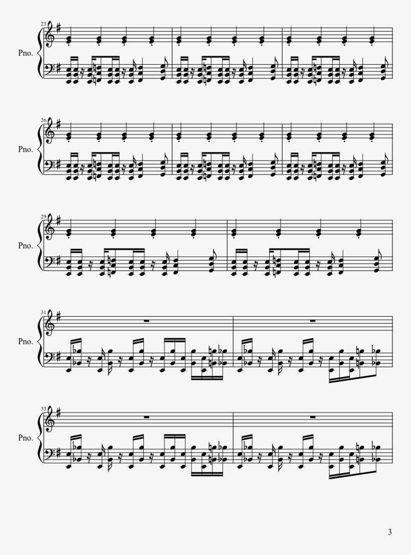 I Won't Dowhatyou Tell Me - Sheet Music, transparent png #3881962