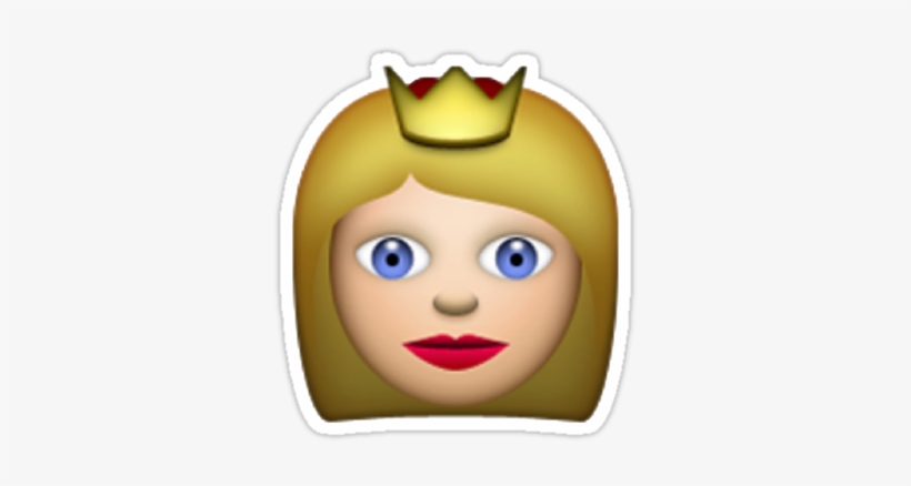 "princess Emoji " Stickers By - World's Best Mum - Novelty Mothers Day Gift/ Present, transparent png #3882171