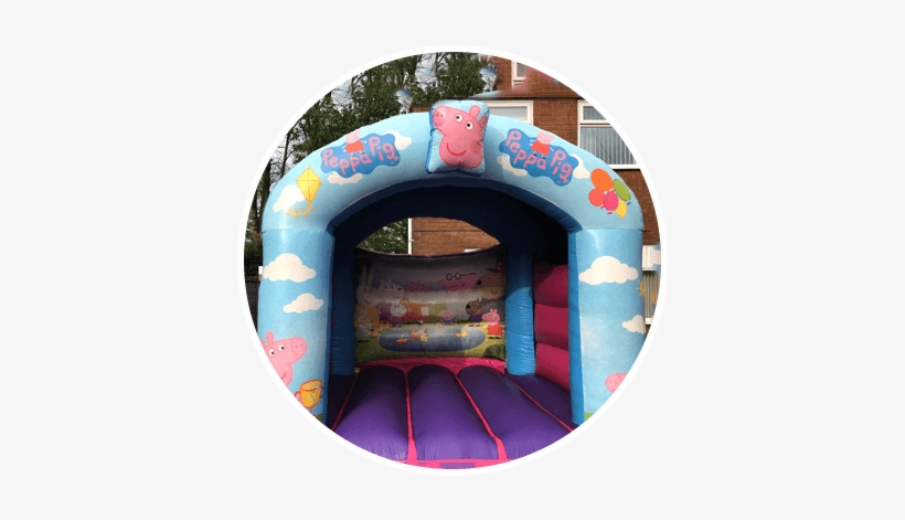 Peppa Pig Bouncy Castle - Inflatable, transparent png #3882313
