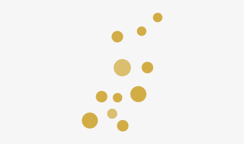 Golden Dots Transparent - Portable Network Graphics, transparent png #3882556
