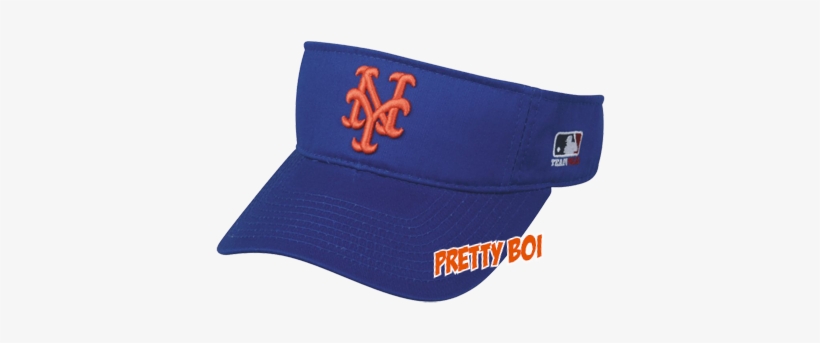 New York Mets - Mlb Adult New York Mets Home Blue Visor Adjustable, transparent png #3882708