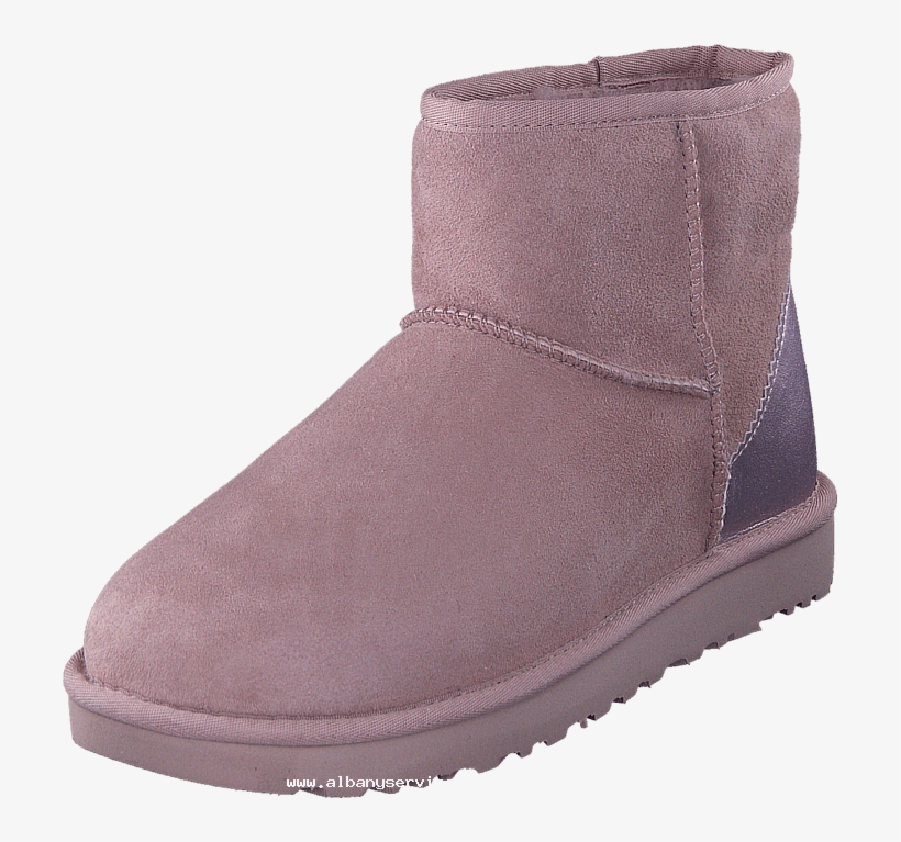 Ugg Australia Classic Mini Ii Metallic Dusk 60029-61 - Ugg Classic Mini Metallic Ii Dusk Suede, transparent png #3882803