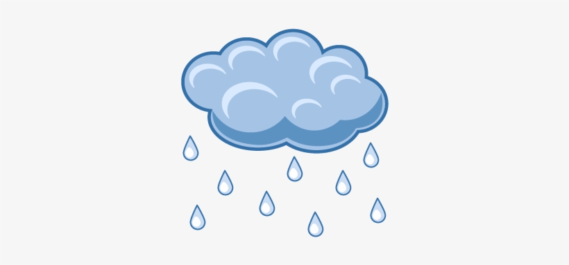 Set04 Rainy - Pioggia Meteo, transparent png #3883511