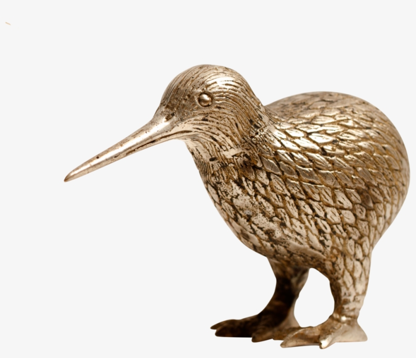 Gold / Silver Kiwi - Gold Kiwi Animal Transparent, transparent png #3883722