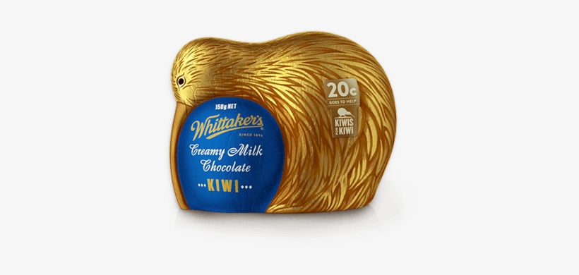 Creamy Milk Kiwi 150g - Whittaker's Jelly Tip Block 250g, transparent png #3883822