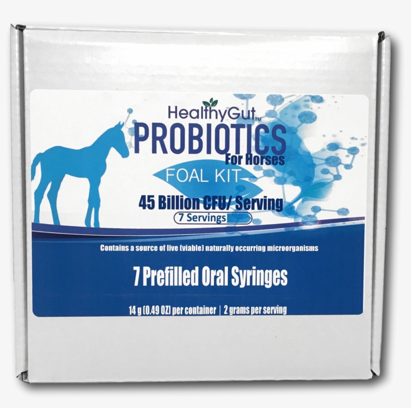 Healthygut™ Foal Probiotics Kit - Horse, transparent png #3883973