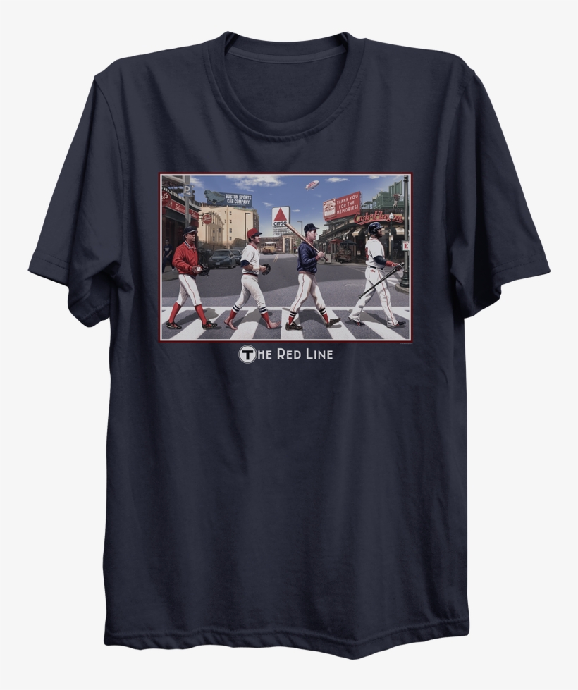 Red Line T-shirt - Love Boston Sports 16 X 20 Wall Print Red Line, transparent png #3883999