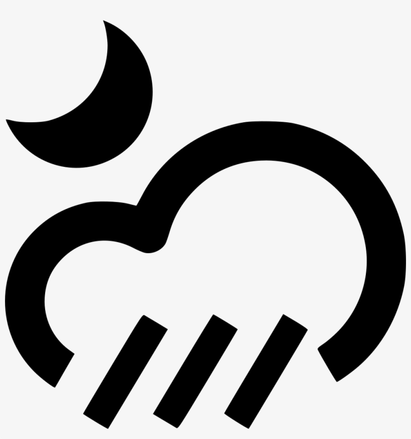 Night Rainy Comments, transparent png #3884028