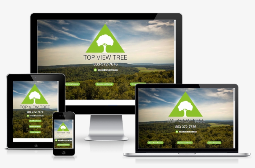 Top View Tree Full Responsive Custom Website - Radio Station, transparent png #3884053
