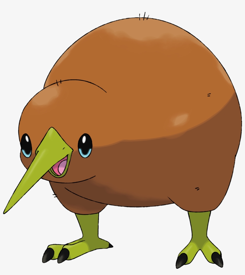 Weaki - Kiwi Bird Drawing No Background, transparent png #3884213