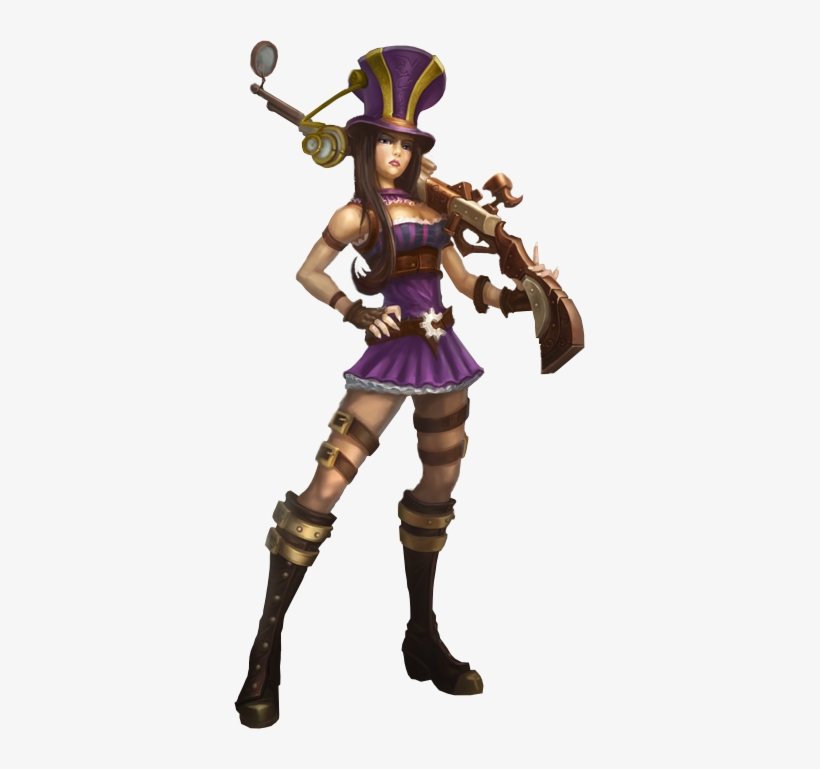 Given How Hypersexualized Riot Tends To Make Their - League Of Legends Caitlyn Png, transparent png #3884576