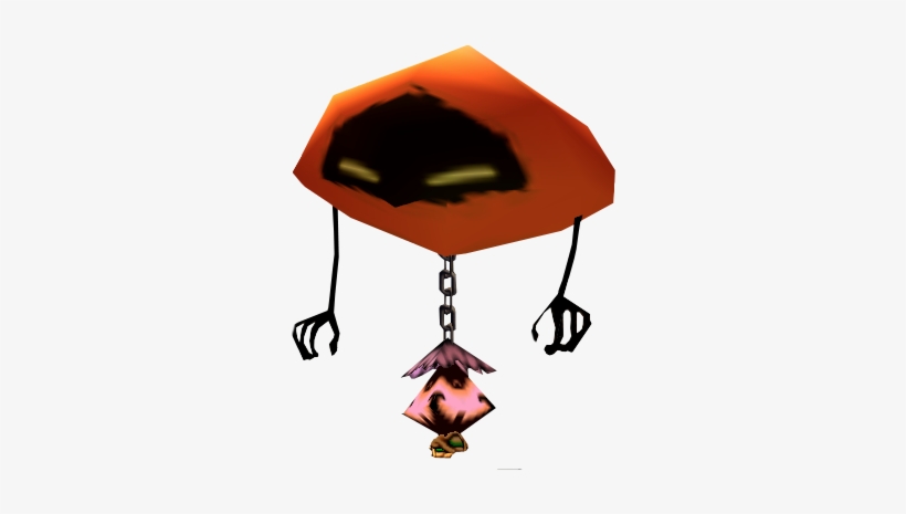 Them Practice Balloon - Majora's Mask Alien Balloon, transparent png #3885379