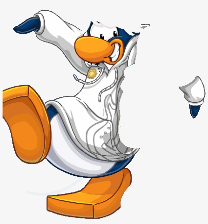 Mppsnov13 Page5 Blue Penguin No Hair - Club Penguin Blue Hair, transparent png #3885417