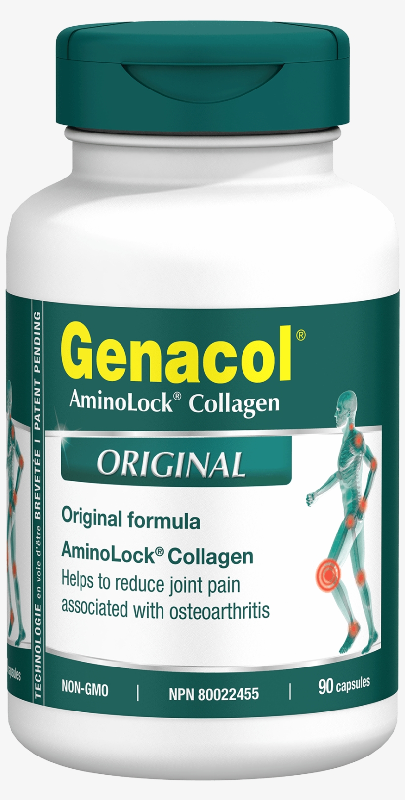 Genacol Original Formula - Genacol Bio-active Collagen Matrix Capsules (180 Capsules), transparent png #3885442