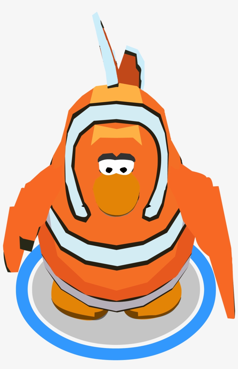 Nemo Costume In-game - Club Penguin Outfit In Game, transparent png #3885448