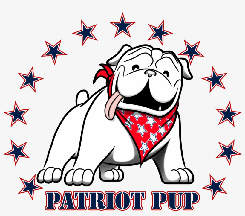 View Larger Image Patriot Pup Logo - Clip Art, transparent png #3885685