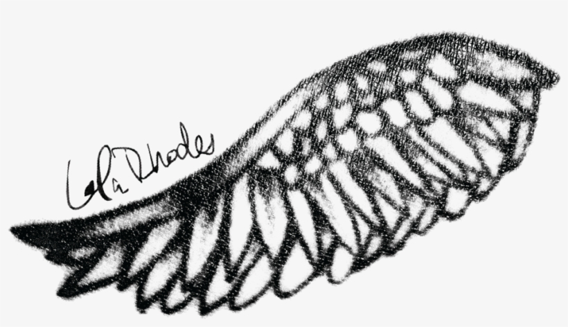Angel Wing Tattoo Tote, transparent png #3885734