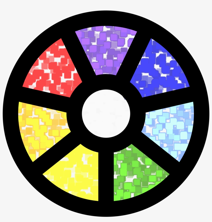This Free Icons Png Design Of Heptagon Vitral Remix, transparent png #3885899
