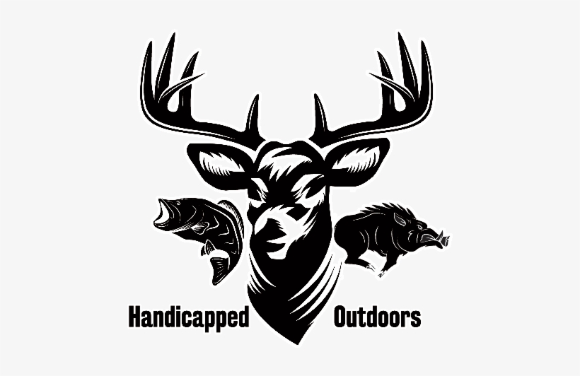 Handicapped Outdoors - Fishing And Hunting Vector, transparent png #3887038
