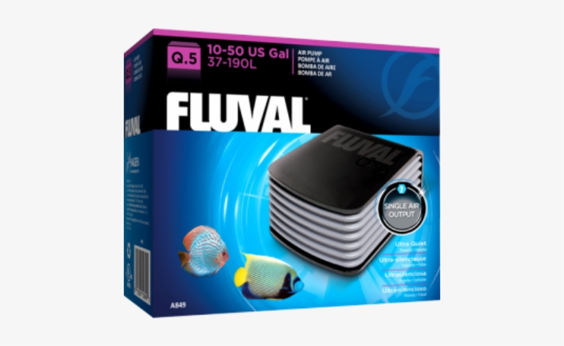 A849 Fluval Q5 Pump 190 L Naw300 H300 - Q 5 Air Pump, transparent png #3887198