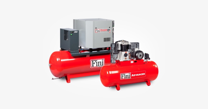Piston Compressors - Fini Air Compressor, transparent png #3887379