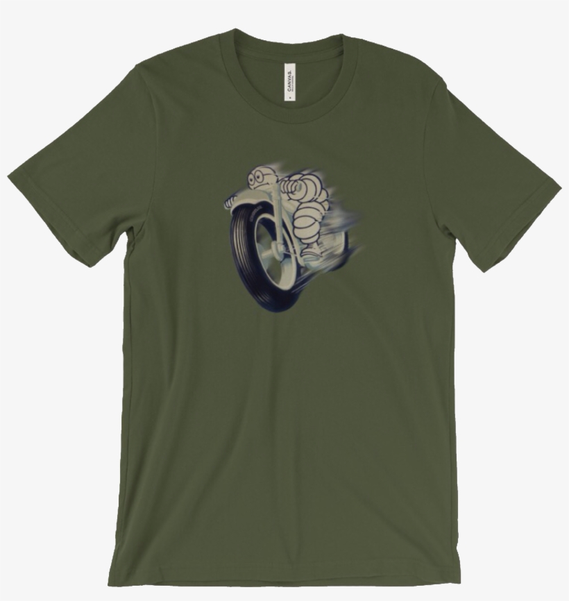 T Shirt Vintage Michelin Man Poster By Urbanhero - Giclee Painting: Pacifica Island Art's Michelin Man, transparent png #3887655