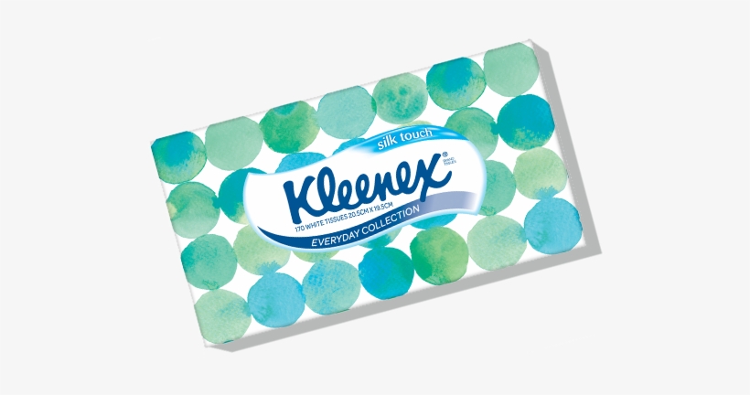 Everyday Range - Kleenex Silk Touch Large 'n' Thick 95 White Tissues, transparent png #3887909