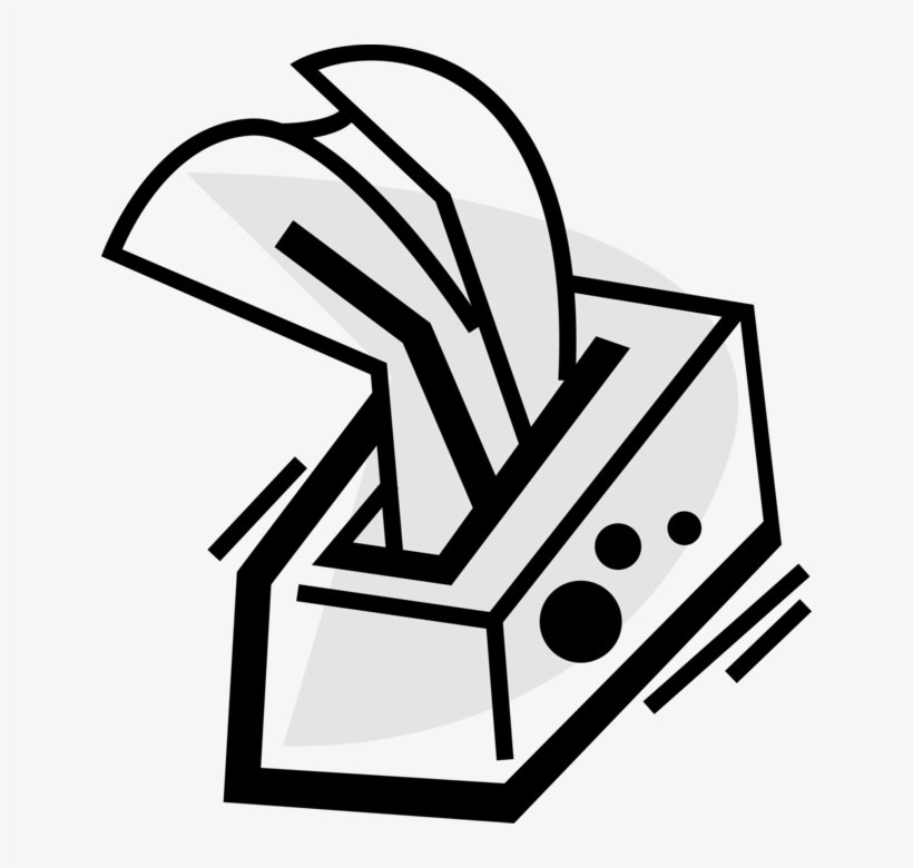 Vector Illustration Of Facial Tissue Kleenex Box - Vector Graphics, transparent png #3888316