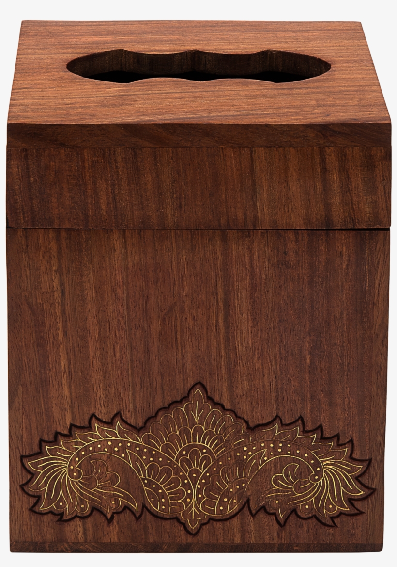 Artistic Impression Tissue Box Decorative Tissue Box - Box, transparent png #3888374