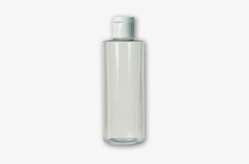 4 Oz Clear Bottle - Glass Bottle, transparent png #3888559