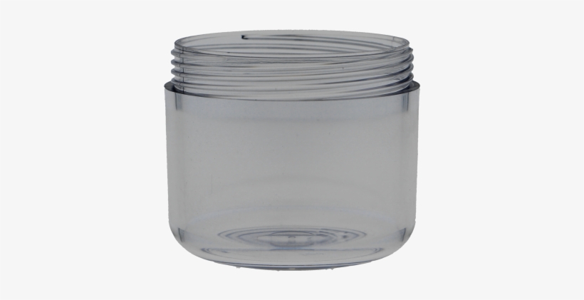 100ml Clear Opal Jar - Plastic, transparent png #3888587