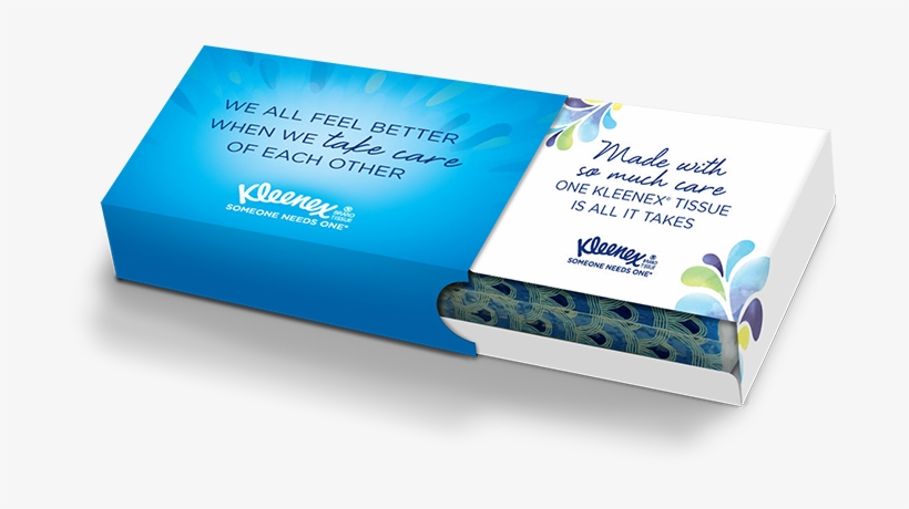 Free Personalized Kleenex Sample Pack - Kleenex Care Pack, transparent png #3888783