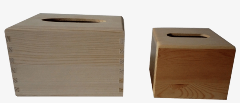 High Grade Wood Facial Tissue Box Design For Restaruant - Plywood, transparent png #3888843
