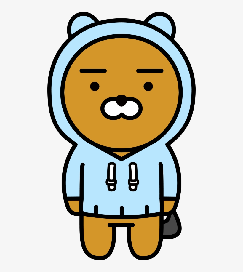 Kakao Friends Png - Kakao Friends Ryan Png, transparent png #3888970