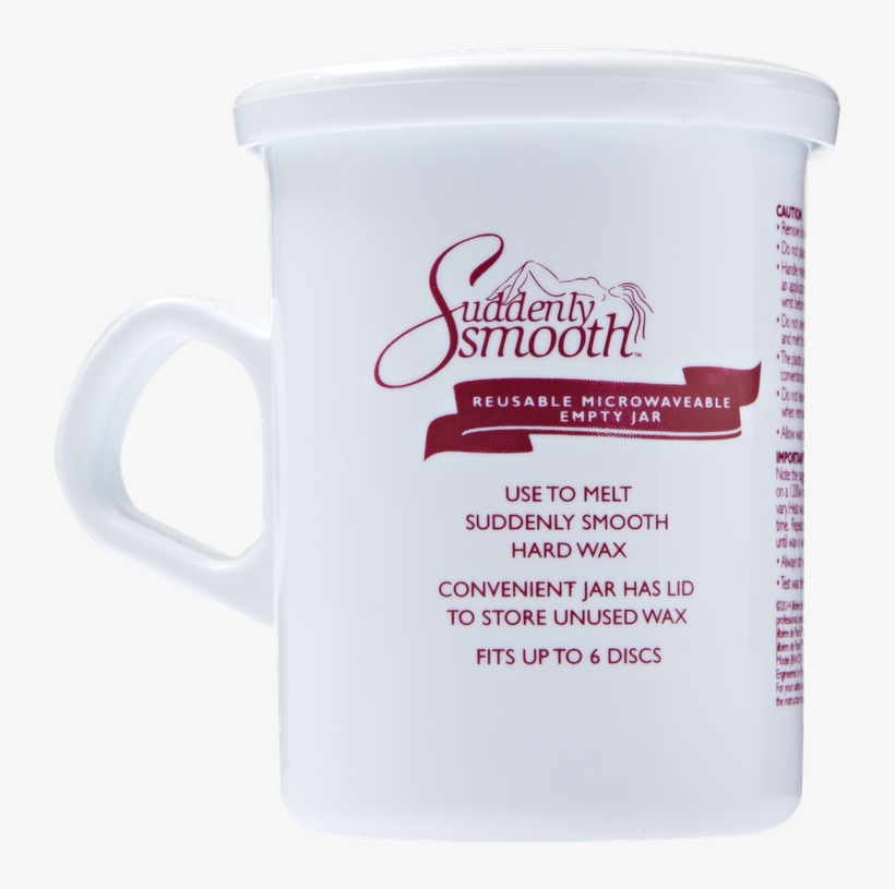 Suddenly Smooth Empty Microwavable Jar, transparent png #3889112
