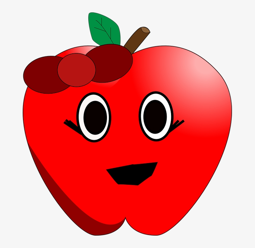 Smile Clipart Free - เนย สี ฟ้า ผล ไม้, transparent png #3889274