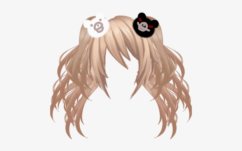 Junko Enoshima Hair - Yandere Simulator Junko Enoshima, transparent png #3889285