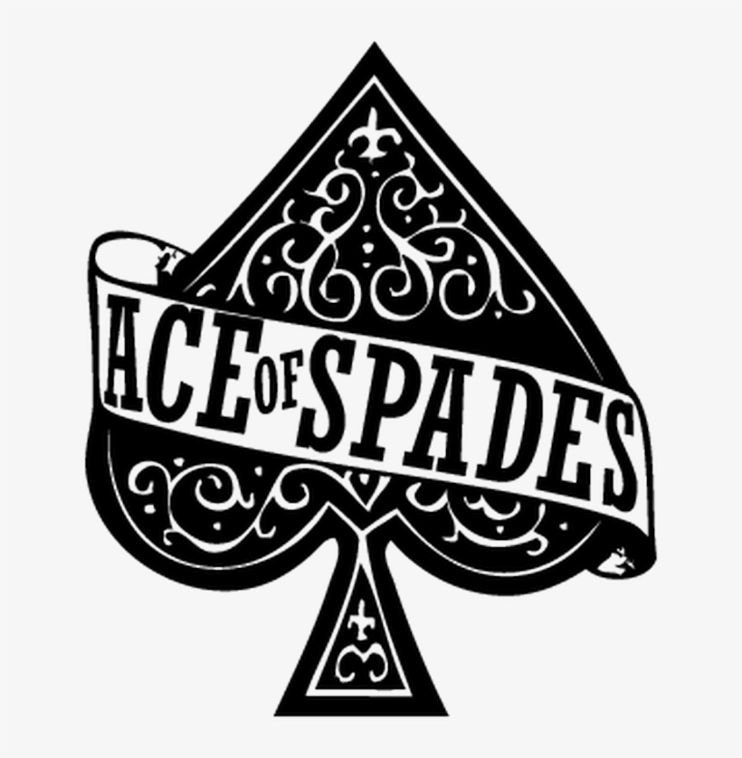 Motrhead Ace Of Spades Logo Decal - Ace Of Spades Design, transparent png #3889446