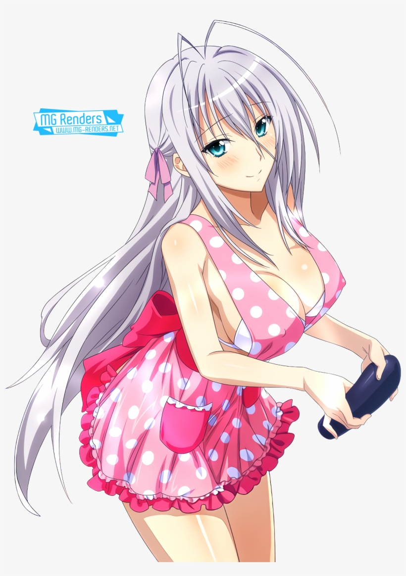 Maid Rossweisse Hair Png, Very Long Hair, Maid, Hot - Highschool Dxd Rossweisse Maid, transparent png #3889608
