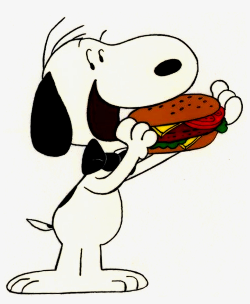 Download Snoopy Eat Clipart Snoopy Clip Art For Fall - Snoopy Eat Png, transparent png #3889632