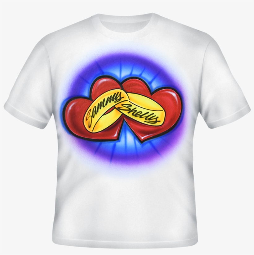 Hearts - Airbrush, transparent png #3889727