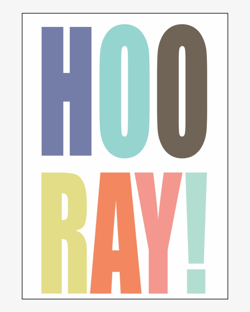 Hooray Card Set, transparent png #3889799