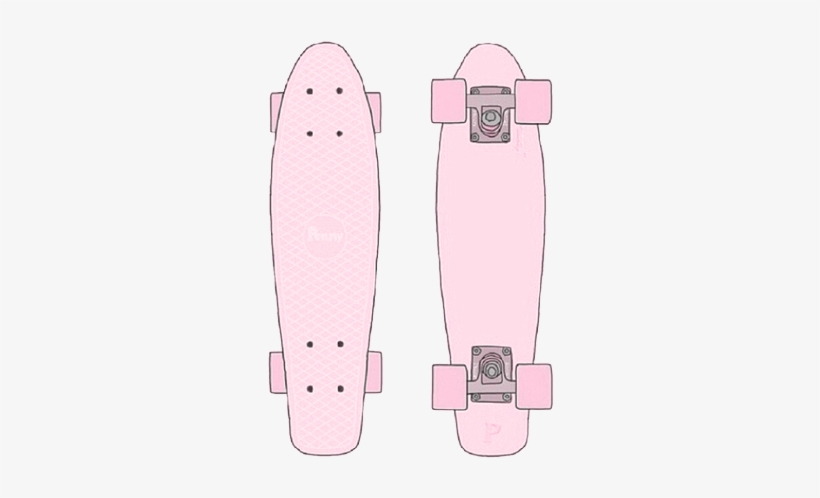 Penny Boards On Tumblr - Transparent Pastel Penny Board, transparent png #3890094
