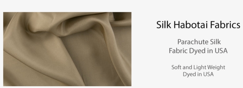 Silk Habotai Fabric Silk Habotai Also Referred To As - Silk, transparent png #3890513