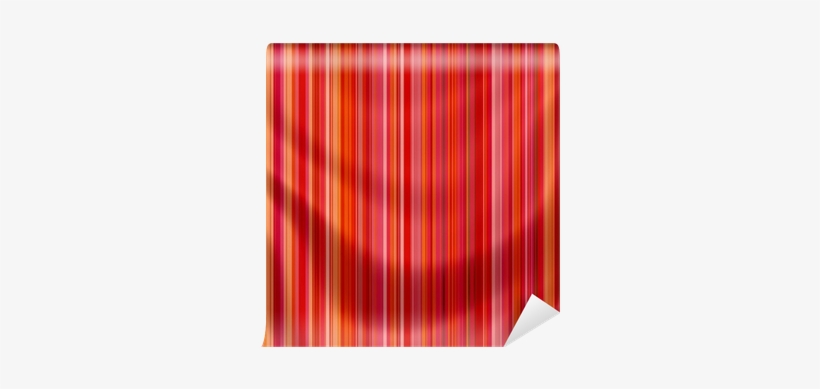 Elegantly Flowing Satin Fabric With Retro Stripes Wall - Graphic Design, transparent png #3891146