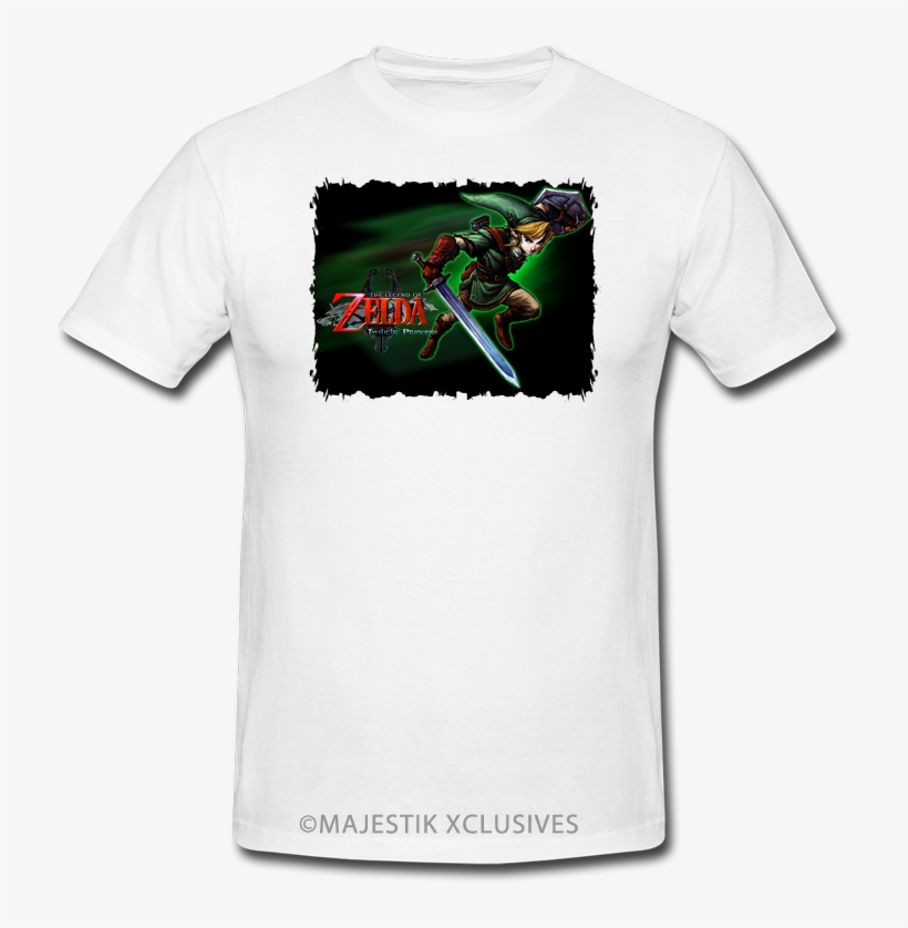 Tp002 Legend Of Zelda Twilight Princess Game T Shirt - T Shirt, transparent png #3891510