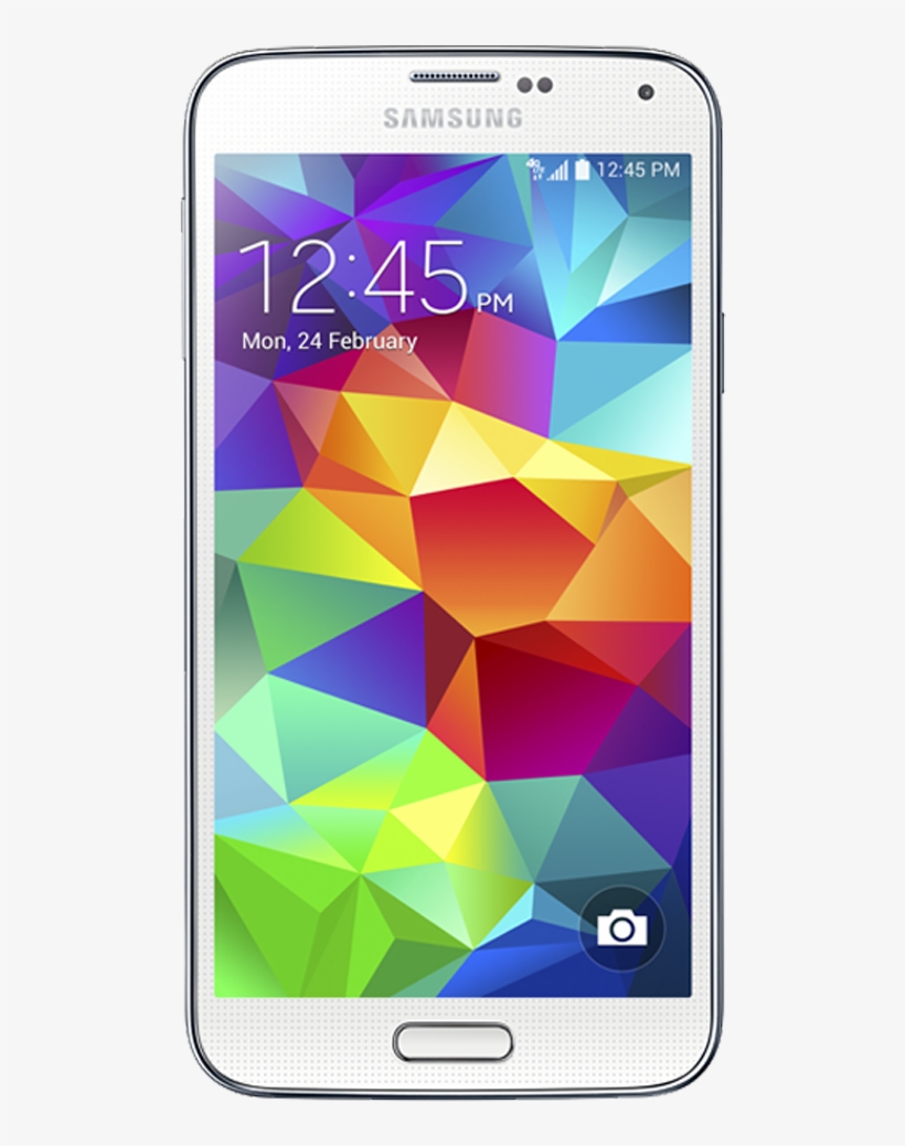 Samsung Galaxy S5 White - Samsung Mobile Front And Back, transparent png #3892011